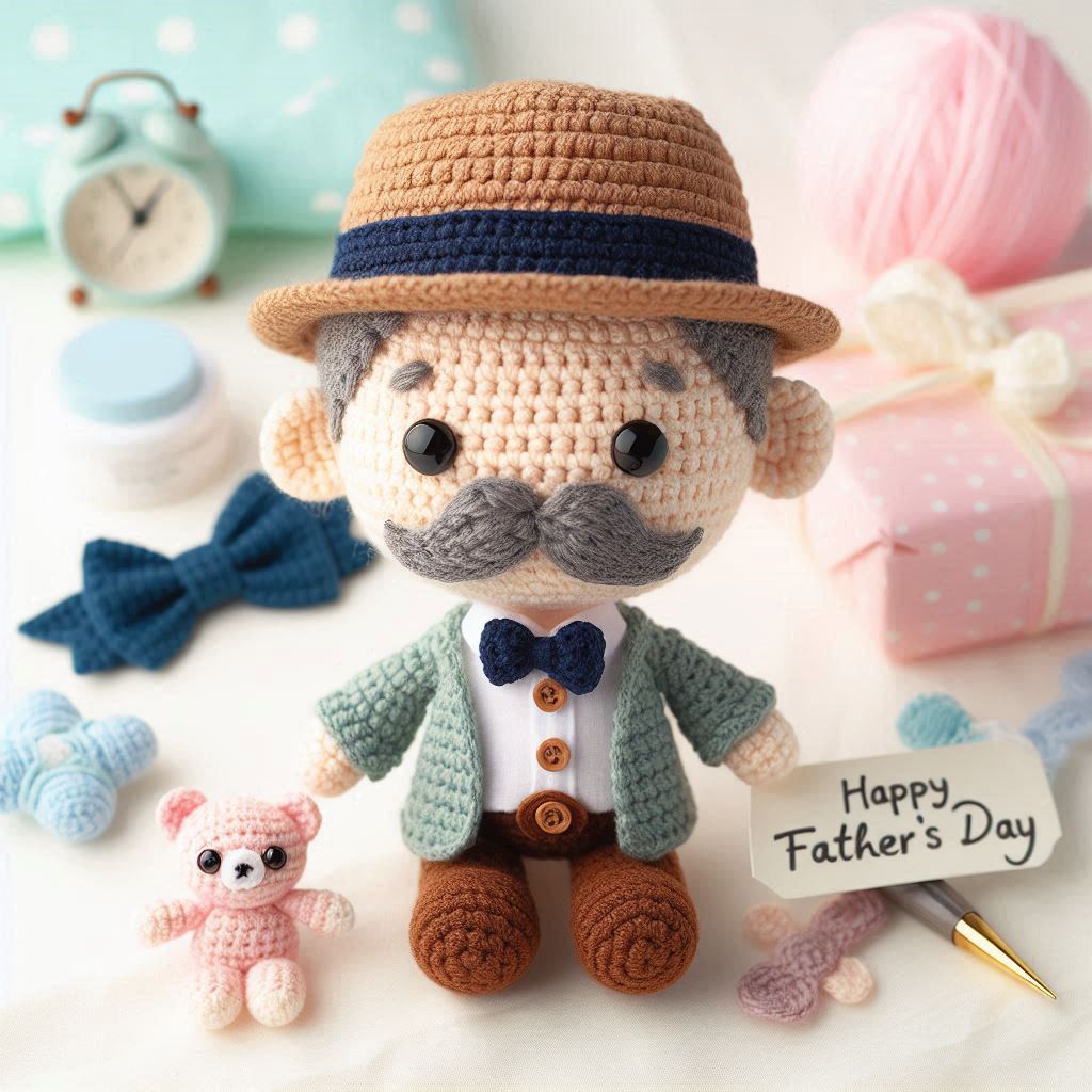 🎉 父親節特別活動｜獻上獨一無二的手工鉤針娃娃